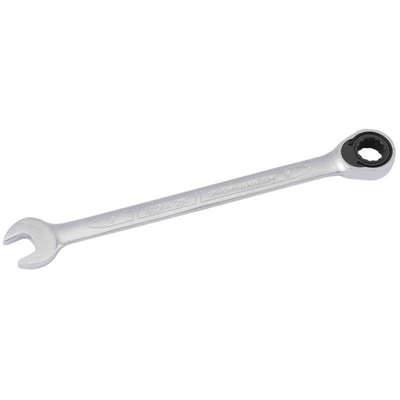 Elora 204-15 Metric Ratcheting Combination Spanner, 15mm