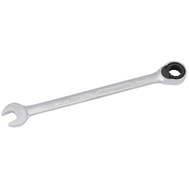 Elora 204-9 Metric Ratcheting Combination Spanner, 9mm