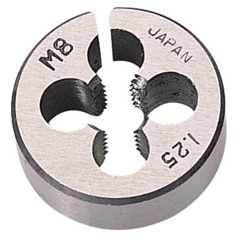 Draper 83810 Coarse Circular Die, 1" Outside Diameter, 8mm
