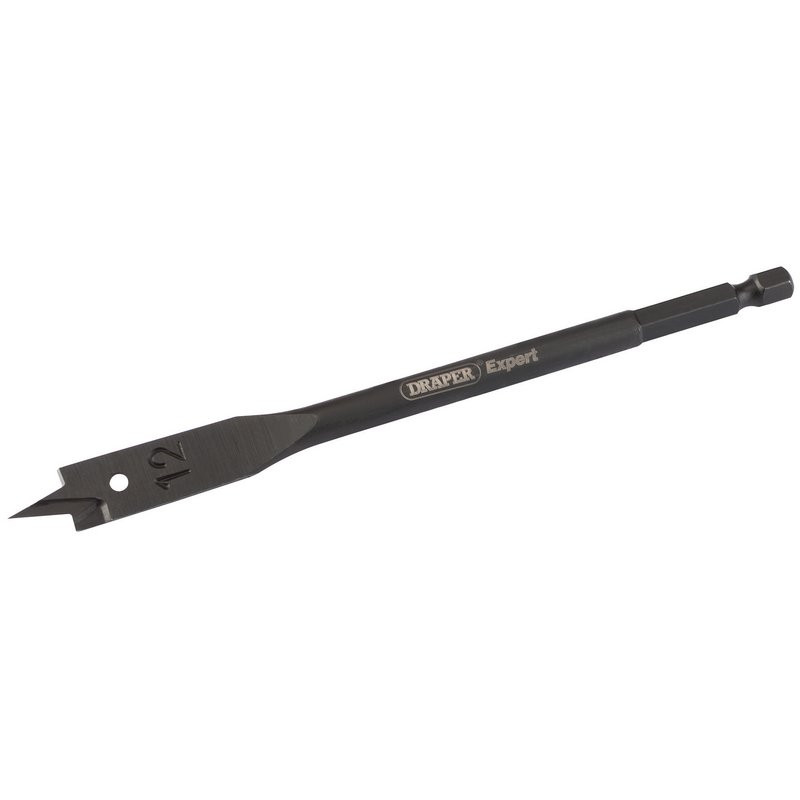 Draper Expert 03155 Flat Wood Bit, 12 x 150mm