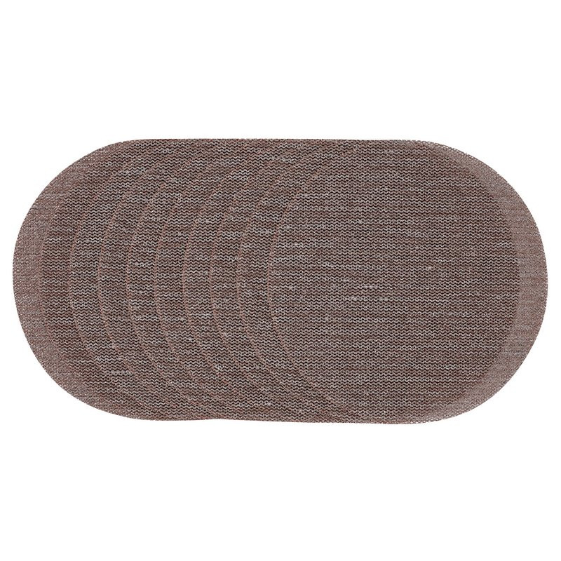 Draper Expert 60164 Mesh Sanding Discs, 125mm, 80 Grit (Pack of 10)