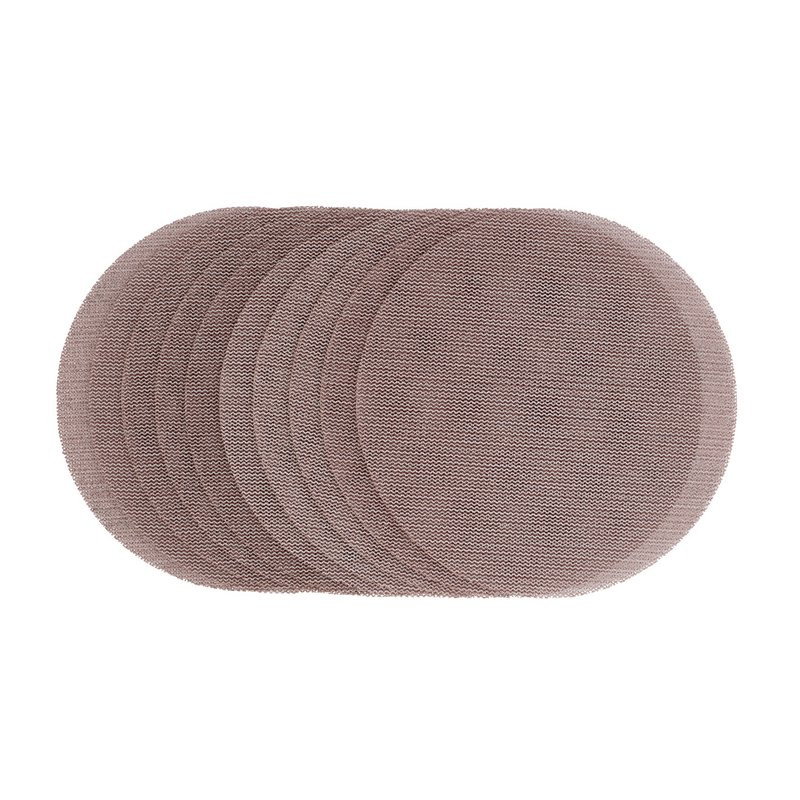 Draper Expert 61873 Quality Mesh Sanding Discs, 150mm, 180 Grit (Pack of 10)