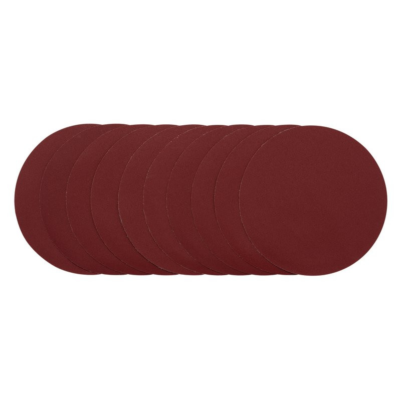 Draper 10349 Sanding Discs, 200mm, 240 Grit (Pack of 10)