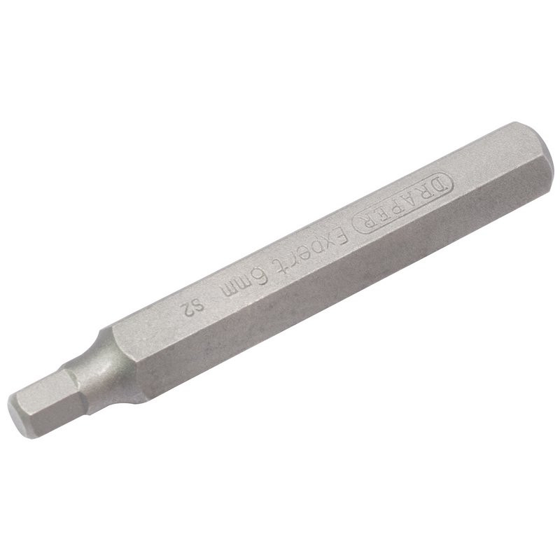 Draper Expert 33334 Hexagonal 10mm Insert Bit for Mechanics Bit Sets, 6mm x 75mm