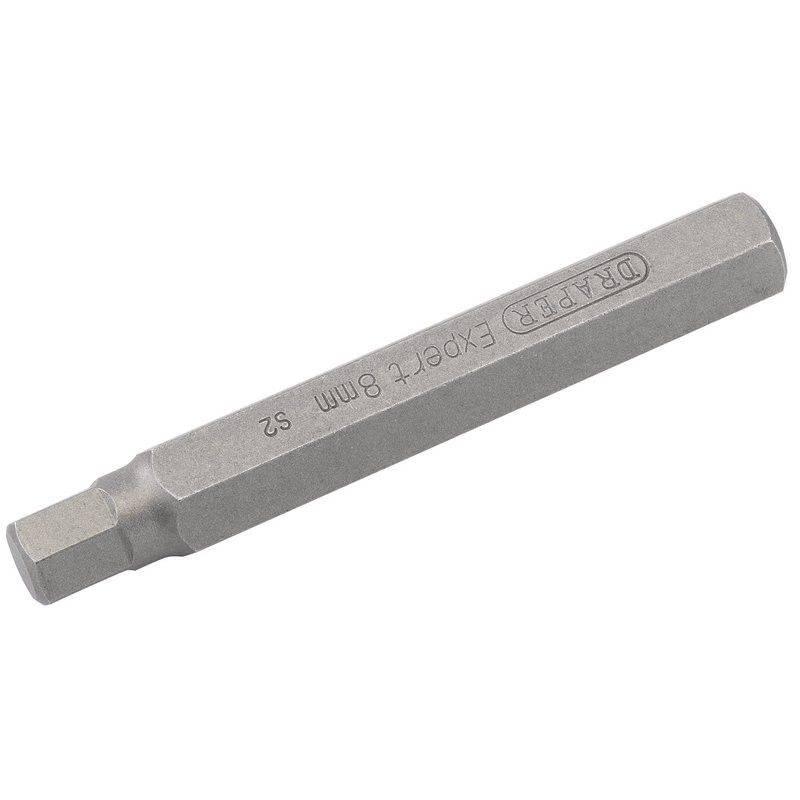Draper Expert 33336 Hexagonal 10mm Insert Bit for Mechanics Bit Sets. 8mm x 75mm for 21932, 33614 and 59985
