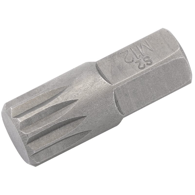 Draper Expert 33343 Spline 10mm Insert Bit for Mechanics Bit Sets, M12 x 30mm