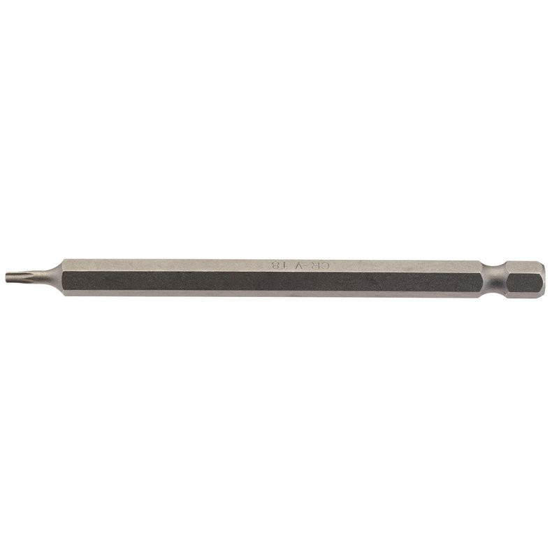Draper 66907 TX-STAR Insert Bit, 1/4" Hex, 100mm Long, T8 (Pack of 1)