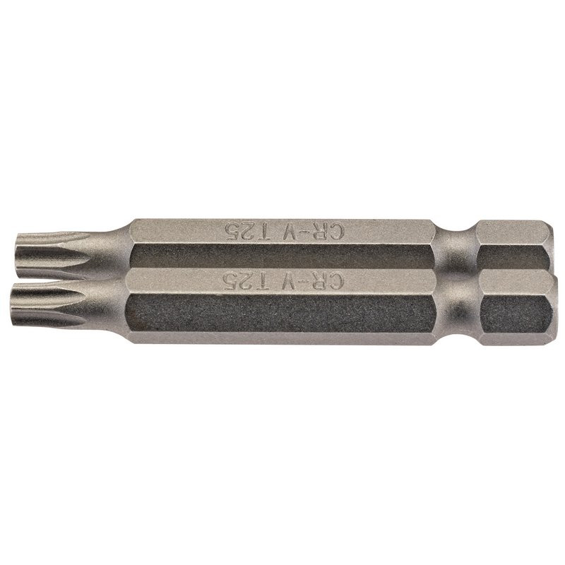 Draper 66489 TX-STAR Insert Bit, 1/4" Hex, 50mm Long, T25 (Pack of 2)