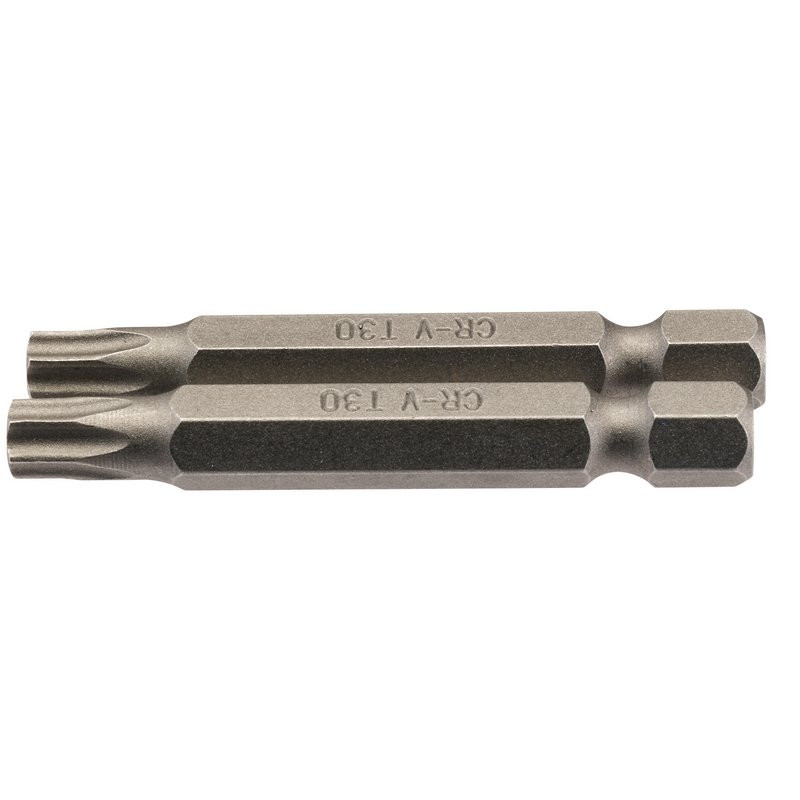 Draper 66491 TX-STAR Insert Bit, 1/4" Hex, 50mm Long, T30 (Pack of 2)