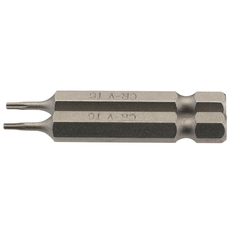 Draper 66481 TX-STAR Insert Bit, 1/4" Hex, 50mm Long, T6 (Pack of 2)