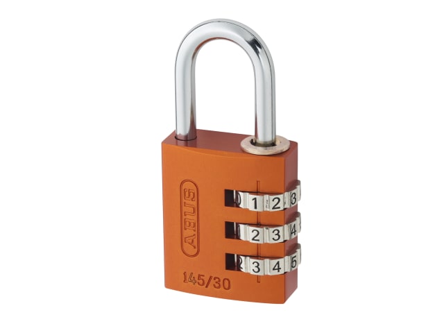 ABUS 145/30 30mm Aluminium Combination Padlock Random Colour 46632