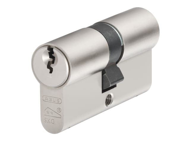 ABUS E60NP Euro Double Cylinder Nickel Pearl 45mm / 45mm Box