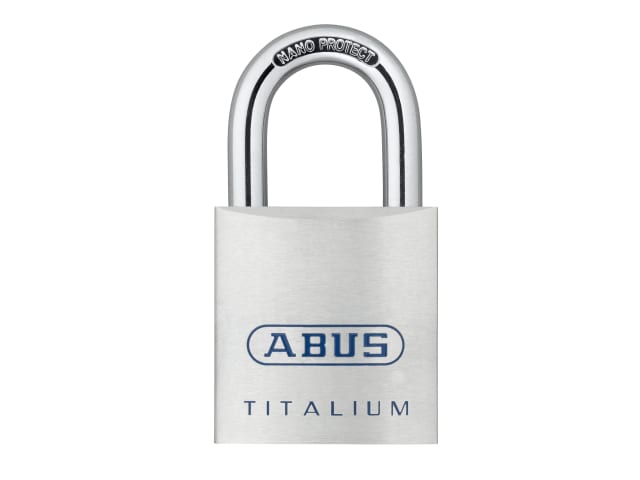 ABUS 80TI/40mm TITALIUM Padlock Keyed Alike KA8012