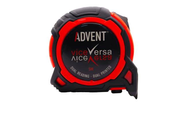 Advent ATM4-5025VV Vice Versa Dual Read Pocket Tape 5m (Width 25mm) (Metric only)