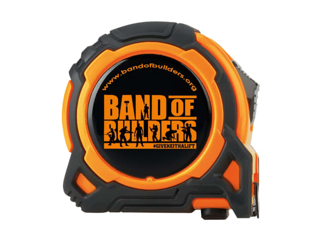 Band Of Builders ATM4-5025BOB Band Of Builders Tape Measure 5m/16ft (Width 25mm) - BOB5MTAPE