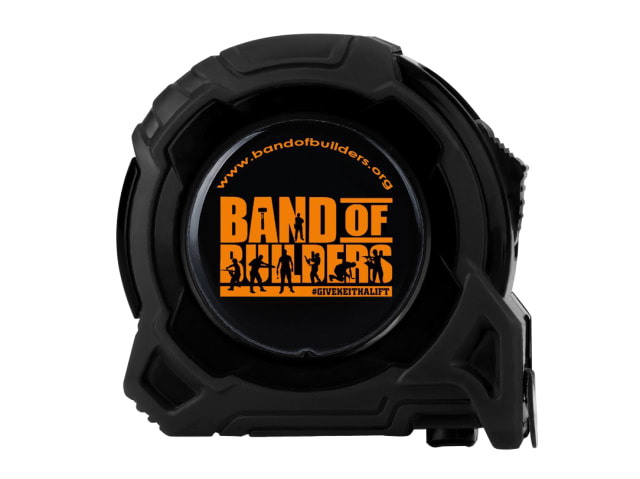 Band Of Builders ATM4-8025BOB Band Of Builders Tape Measure 8m/26ft (Width 25mm) - BOB8MTAPE