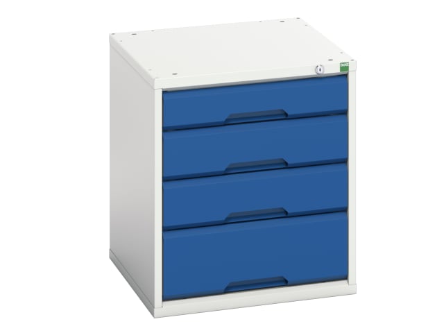 Bott 16925004.11 Verso Suspended Cabinet 600 x 525mm Gentian Blue