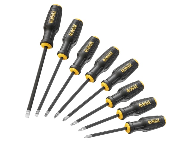 DeWalt DWHT65102-0 TOUGHSERIES Demo Screwdriver Set, 8 Piece