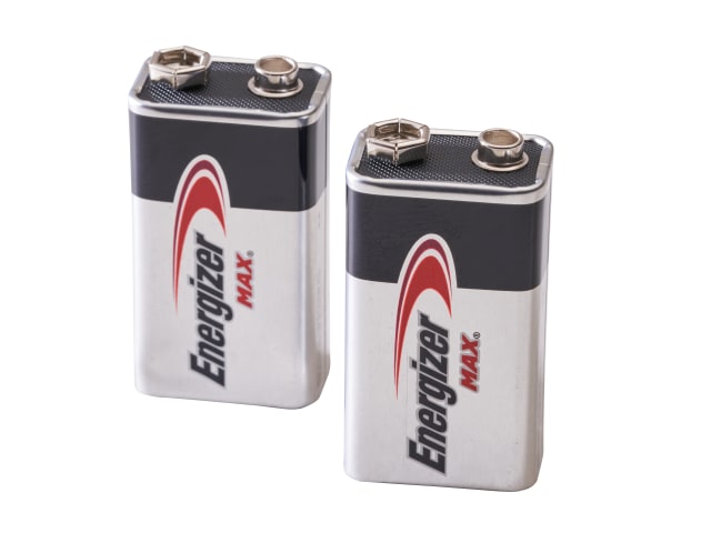 Energizer S15280 Max Alkaline Battery 9V x 2