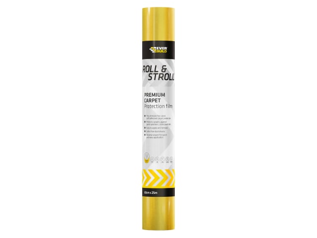 Everbuild Sika 462111 Roll & Stroll Premium Carpet Protector 600mm x 25m