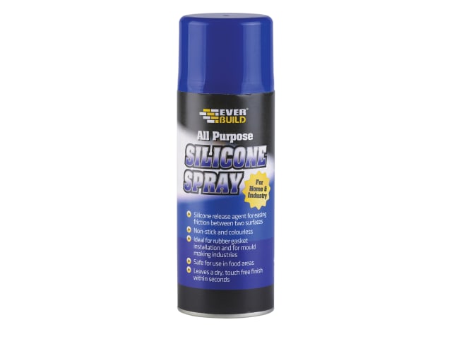 Everbuild Sika 484813 All Purpose Silicone Spray 400ml