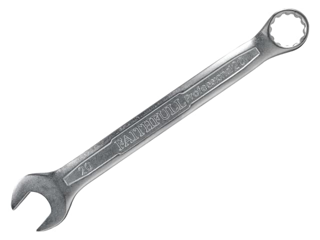 Faithfull Combination Spanner CV Satin Finish 21mm
