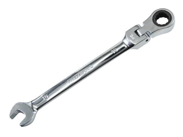 Faithfull Ratchet Combination Spanner Flex Head CV 10mm