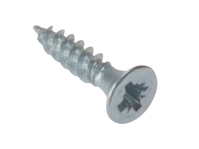 ForgeFix CSK112ZP General Purpose Pozi Compatible Screw CSK TT ZP 1in x 12 Box 200