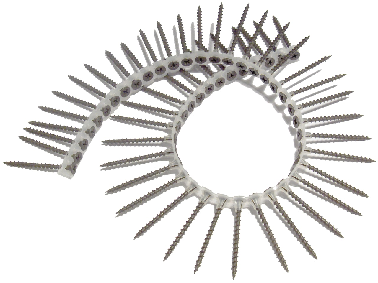 ForgeFix DWS75BPC Drywall Collated Screw Phillips Bugle Head SCT 4.2 x 75mm Box 1000 - FORDWS75BPC - main image