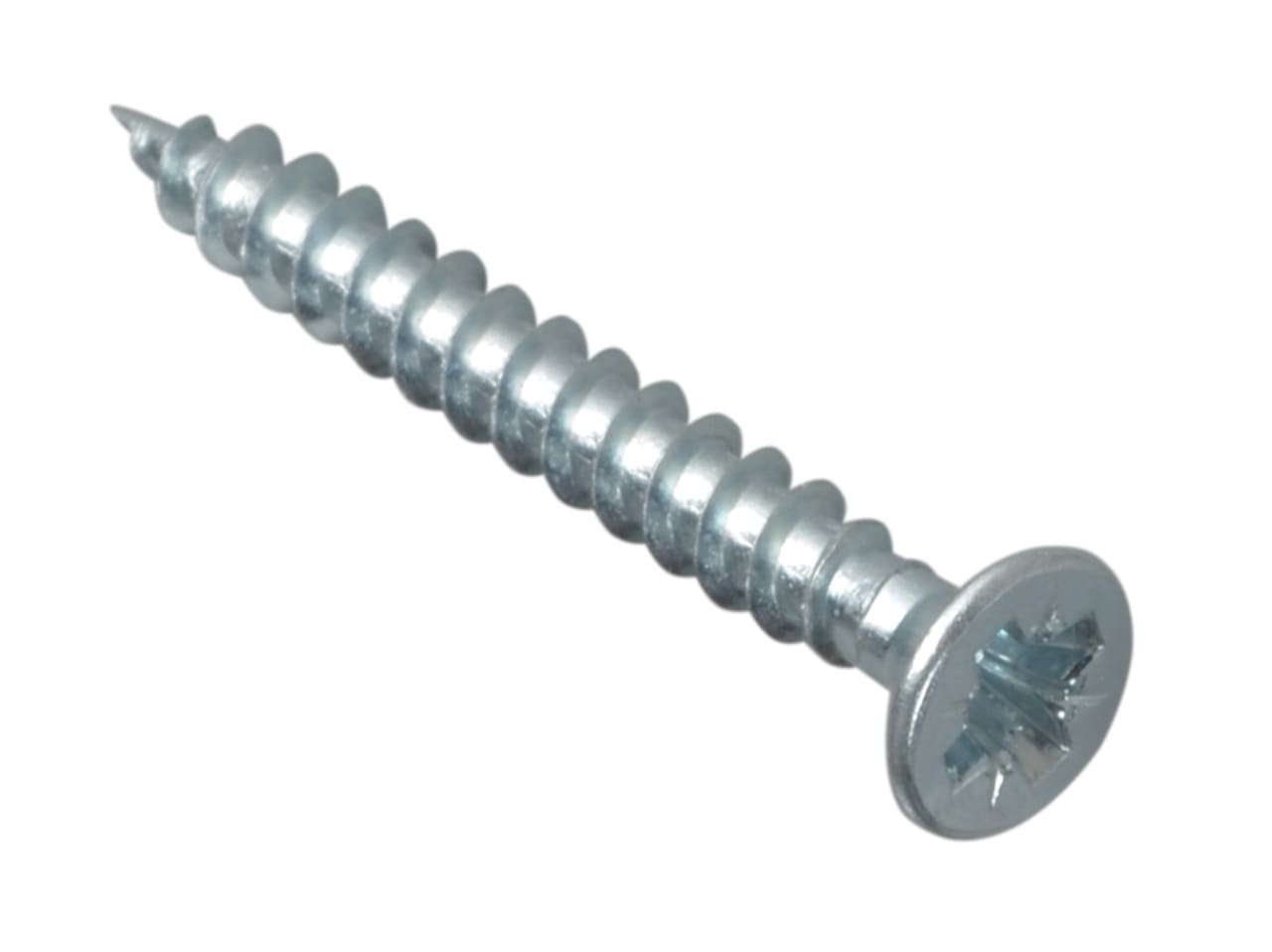 ForgeFix FPMPS3530ZP Multi-Purpose Pozi Compatible Screw CSK ST ZP 3.5 x 30mm Forge Pack 35 - FORFPMP3530Z - main image