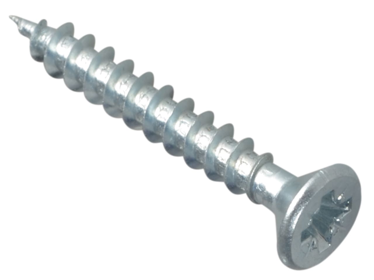 ForgeFix FPMPS430ZP Multi-Purpose Pozi Compatible Screw CSK ST ZP 4.0 x 30mm Forge Pack 30 - FORFPMP430Z - main image