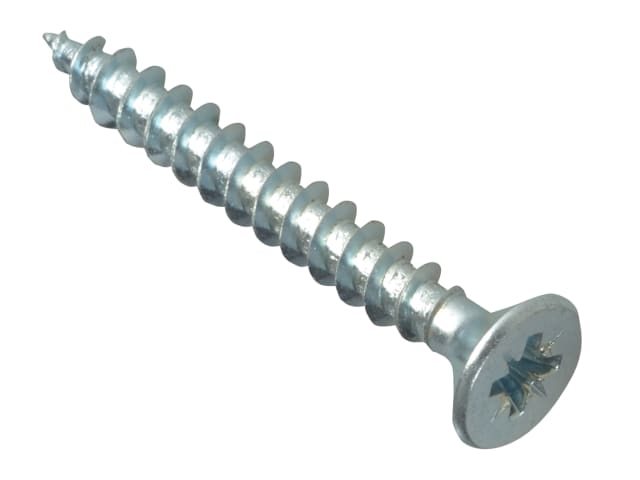 ForgeFix FPMPS540ZP Multi-Purpose Pozi Compatible Screw CSK ST ZP 5.0 x 40mm Forge Pack 15