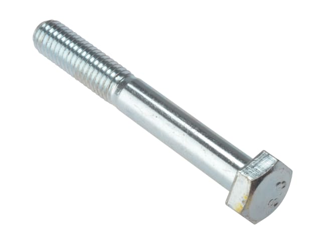 ForgeFix 10HTB860 High Tensile Bolt 8.8 Grade Steel ZP M8 x 60mm Bag 10