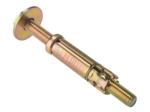 ForgeFix 5LB1075 Masonry Anchor Bolt Loose ZYP M10 x 75mm Bag 5