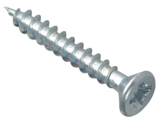 ForgeFix MPS430ZP Multi-Purpose Pozi Compatible Screw CSK ST ZP 4 x 30mm Box 200