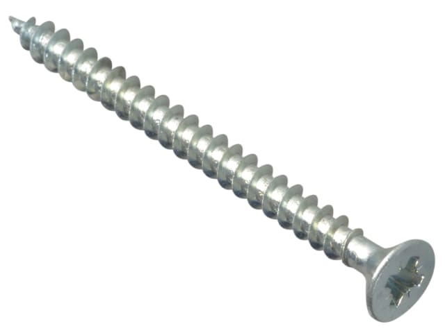 ForgeFix MPS450ZP Multi-Purpose Pozi Compatible Screw CSK ST ZP 4 x 50mm Box 200