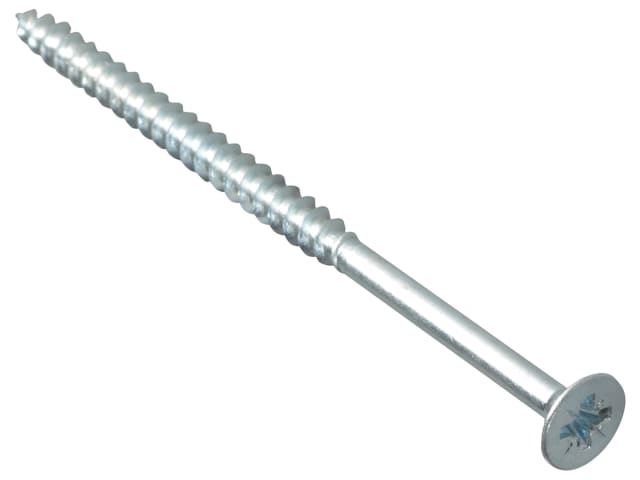 ForgeFix MPS470ZP Multi-Purpose Pozi Compatible Screw CSK ST ZP 4 x 70mm Box 200