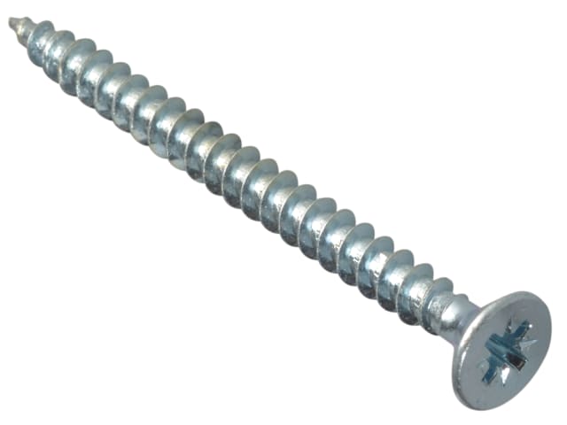 ForgeFix MPS560ZP Multi-Purpose Pozi Compatible Screw CSK ST ZP 5 x 60mm Box 100