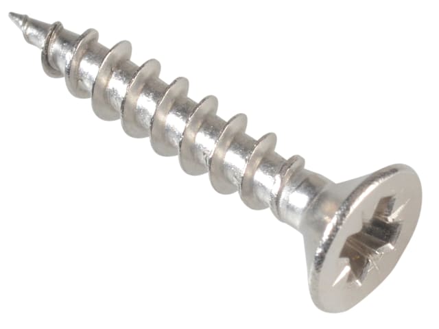 ForgeFix POZI3520SS Multi-Purpose Pozi Compatible Screw CSK ST S/Steel 3.5 x 20mm Box 200