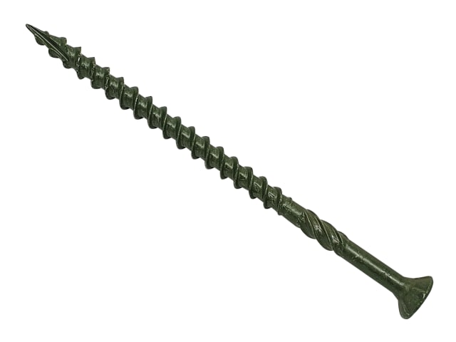 ForgeFix SPEDS5100G Spectre Advanced Deck PZ Compatible Screw CSK Green 5.0 x 100mm Box 100