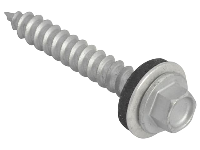 ForgeFix TFHT6345 TechFast Hex Head Screw Sheet to Timber 6.3 x 45mm Pack 100