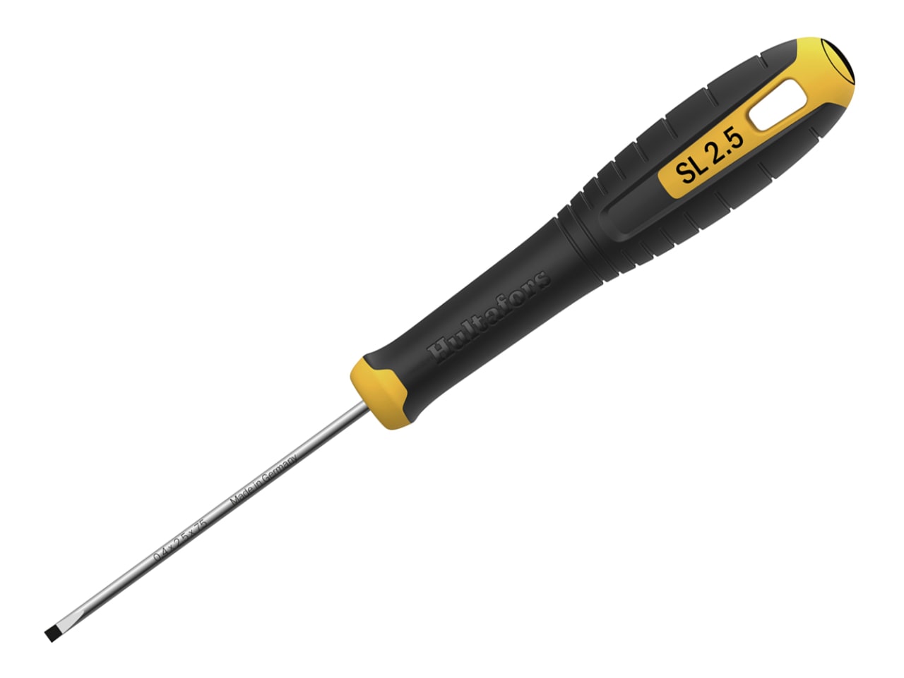 Hultafors 440035 Slotted Screwdriver 2.5 x 75mm - HUL440035 - main image