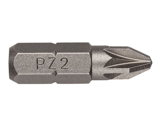Irwin 10504398 Pozidriv Insert Bits PZ2 25mm (Pack 2)