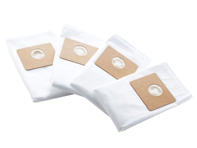 Nilfisk 107417195 Multi II Series Replacement Fleece Bags (Pack 4)