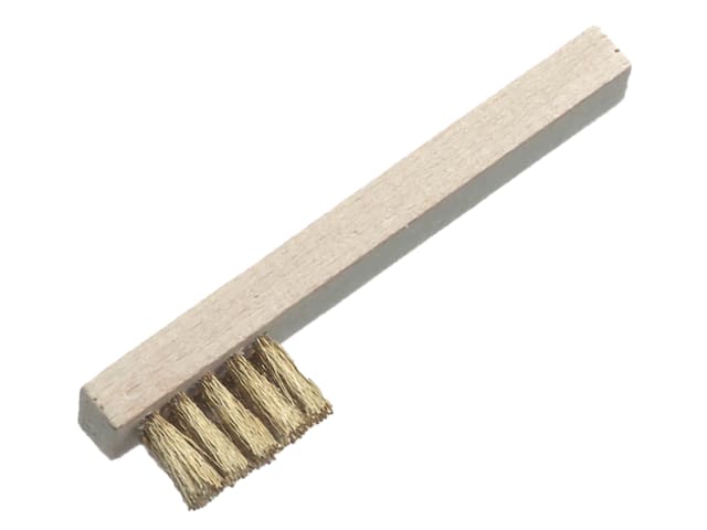 Lessmann 125.311 Spark Plug Brush 3 Row Brass Wire