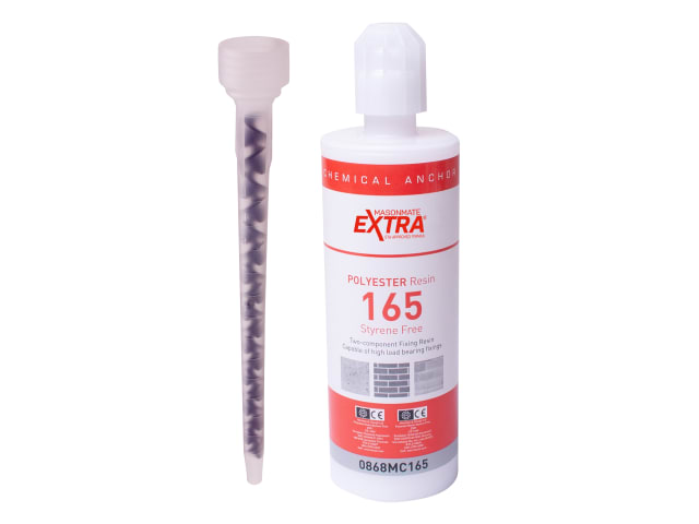 Masonmate 0868MC165 Chemical Anchor Resin Styrene Free 165ml