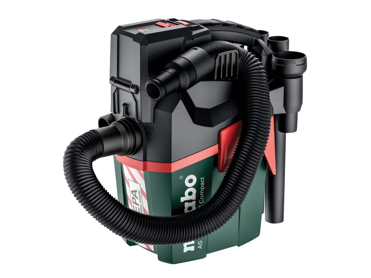 Metabo 602029850 AS 18 HEPA Vacuum Cleaner 18V Bare Unit - MPTAS18HEPA - main image