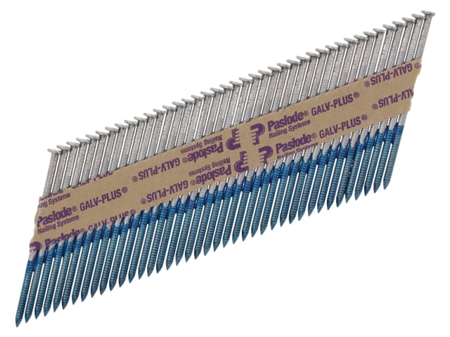 Paslode 141075 2.8 x 51mm IM360 Ring Nails Galv-Plus Finish Box of 3300 + 3 Fuel Cells