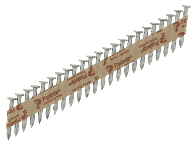 Paslode 141185 ELECTROGALV Twisted Nails 3.4 x 35mm (Box 2500 + 2 Fuel Cells)