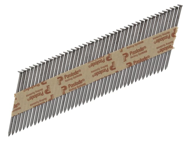 Paslode 141226 3.1 x 75mm 350 Ring Nails Bright Finish Box of 2200 + 2 Fuel Cells